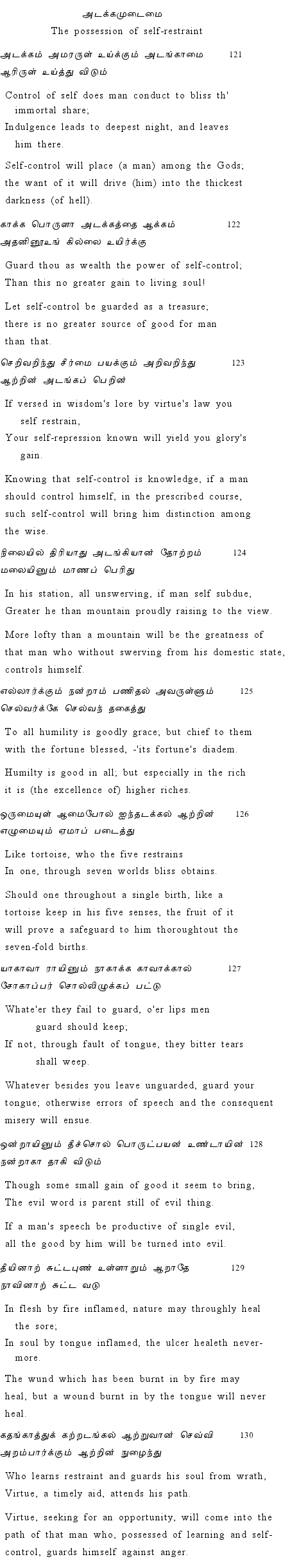 Text of Adhikaram 13